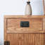 Armoire console en bois d'orme massif
