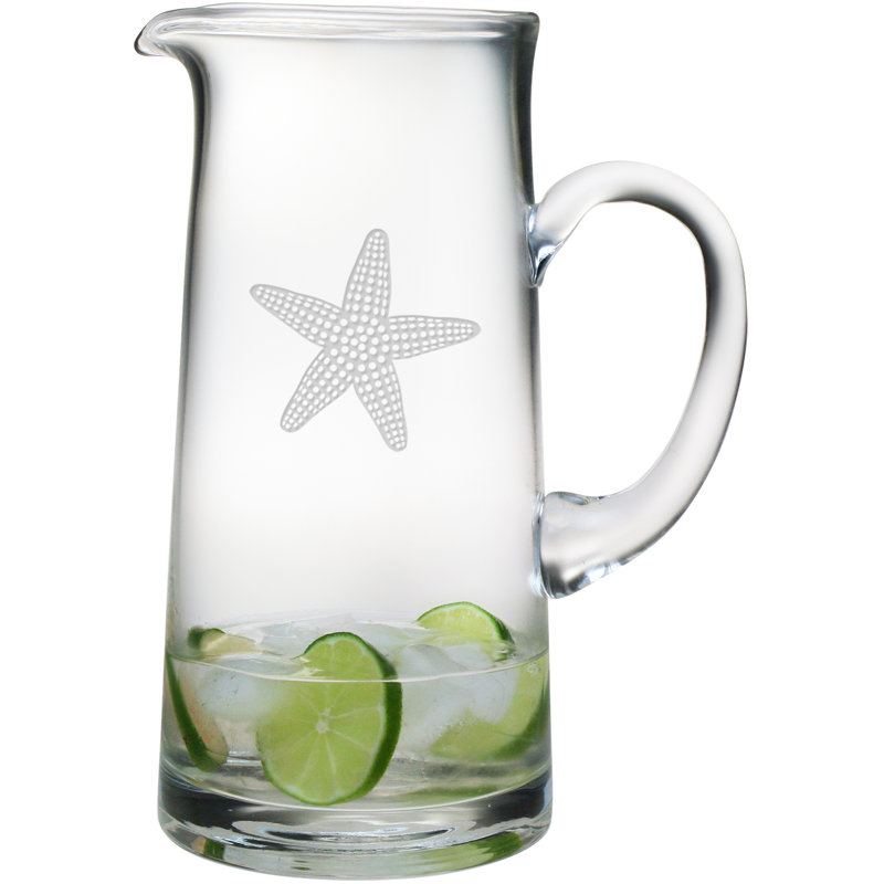 Starfish 60oz. Glass Pitcher