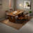 Rectangular Modern Solid Wood Dining Tables-38974954
