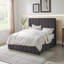 Lit double gris foncé-46505207