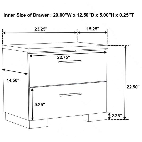 Dimensions du produit