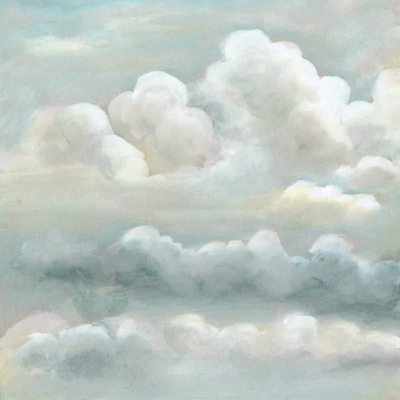 Étude des nuages II, H 12 po x l 12 po x P 1,25 po