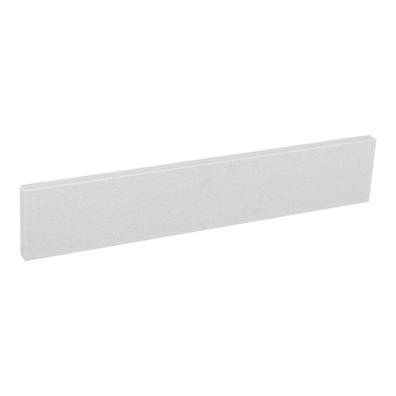 Éclaboussure de meuble-lavabo latéral en quartz blanc l 21 po x H 3,94 po, 21"