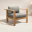 Ando Outdoor Teak Lounge Chair-1887802697