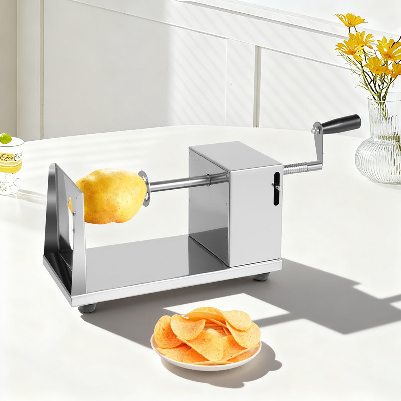 Machine à couper les pommes de terre en spirale à tornade manuelle