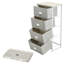 Pegues 45cm W Metal Bedside Table