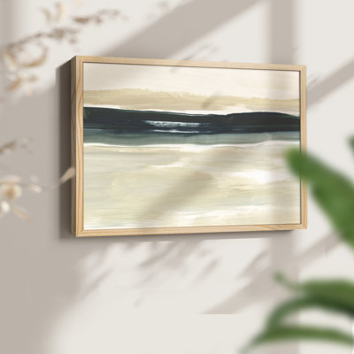 Sable et mer II - reproduction encadrée