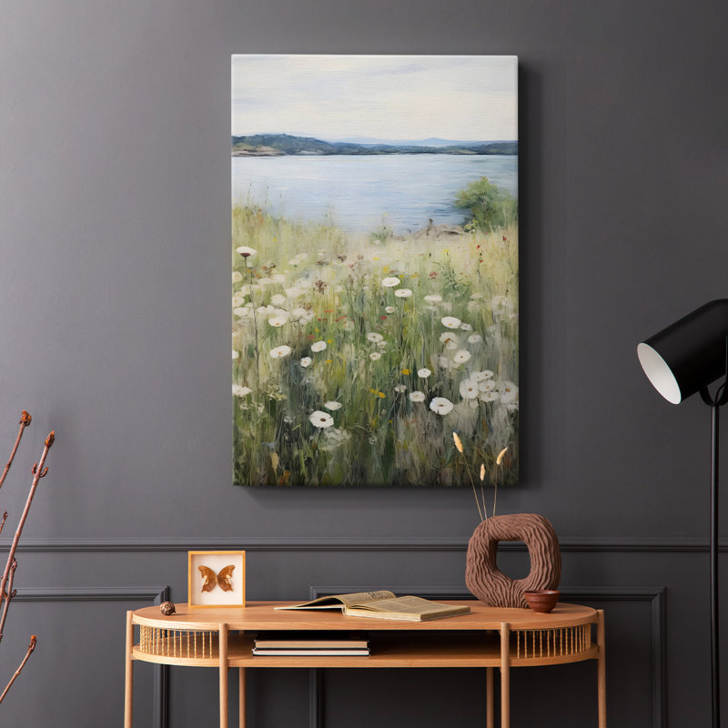 Paysage rétro XCIV - galerie Cavas, H 12 po x l 8 po