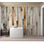 Orlanda Mixed Vertical Wooden Pattern Wall Mural-663620883