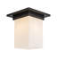 Plafonnier encastré noir minéral 8 po-124959382-124959383