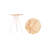 Hudson Solid Wood Top End Table-11795420-11795416
