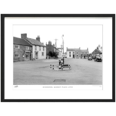 Binbrook, Market Place C1955 - Single Picture Frame Print