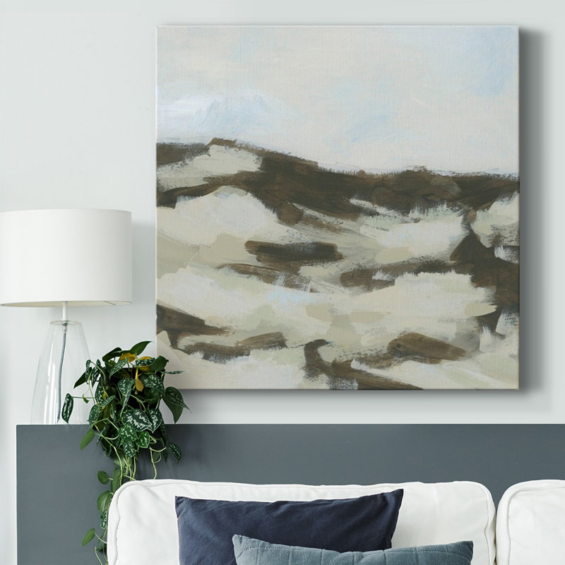 Toile tendue Neutral Dune I-Gallery, H 24 po x l 24 po