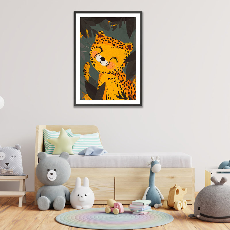 Pop Art & Retro Little Leo Framed Art, 16" H x 24" W x 1" D