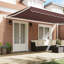 VidaXL 500cm W x 300cm D Polyester Cover Retractable Patio Awning