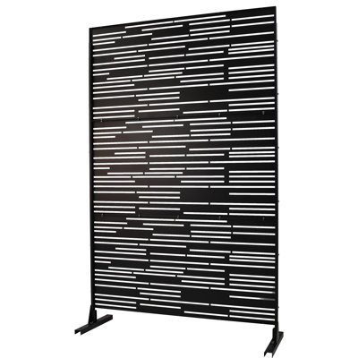 Outdoor & Indoor Privacy Screen Metal Privacy Screen 76" H×48" W