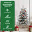vidaXL Christmas Bauble Plastic-1283166222