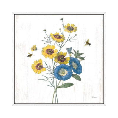 Barn Flowers VIII SQ by Sue Schlabach - Print on Canvas