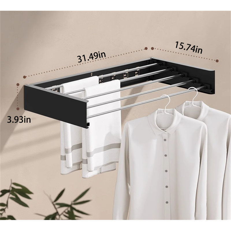 Portant rétractable Stealthfold, H 3,93 po x l 31,49 po x P 15,74 po