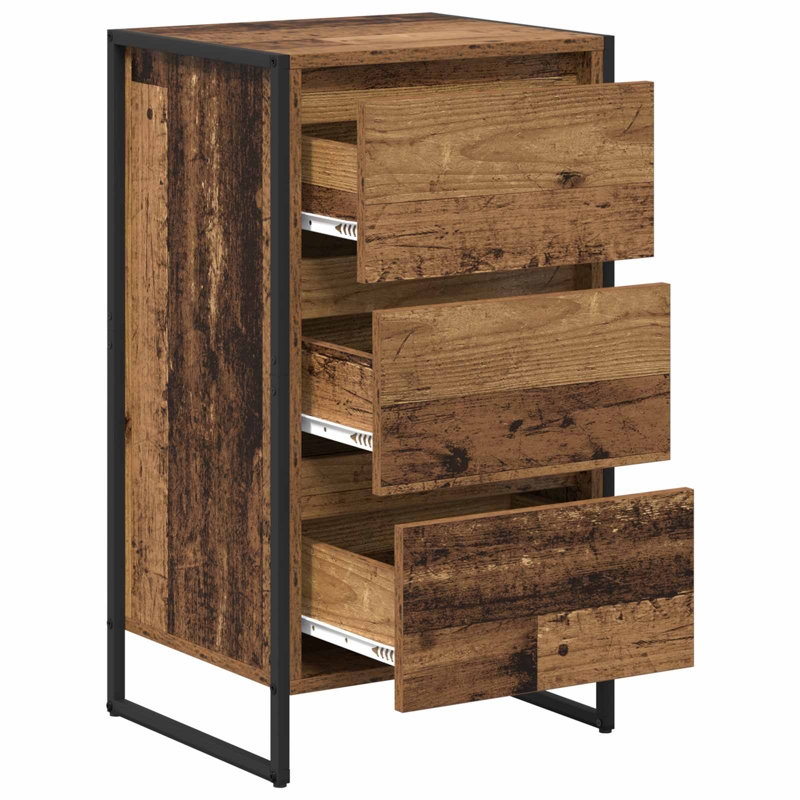 42cm Sideboard, Old Wood