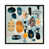 Black Floater Framed