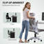 Ergonomic Office Chair, Desk Chair with Adjustable Headrest, Grey-60783837-60783834