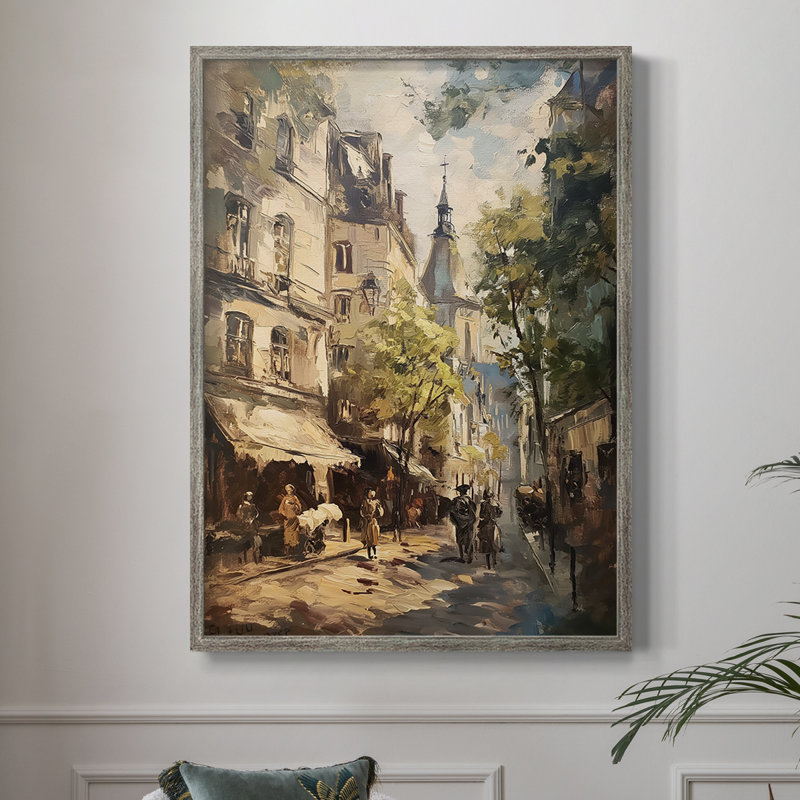 LANDSCAPES Series CECXC, reproduction encadrée - bois massif, H 11 po x l 9 po