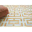 Natural Hide Cowhide Geometric Area Rug-25698384