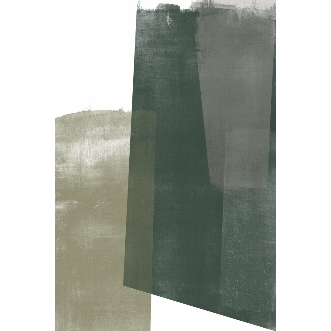Verdant Geometry I by June Erica Vess - Painting