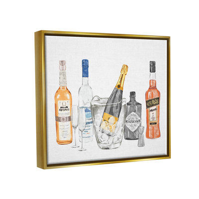 " Various Drink Liquor Bottles " by Ziwei Li