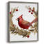 «Christmas Holiday Art CMXLIV», reproduction d'art encadrée - bois massif XMA171720-1069193344