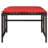 Ebern Designs 4 Piece Patio Sofa Set With Cushions Poly Rattan Glass-651574014-651574013