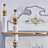 Light luxury trendy bookcase