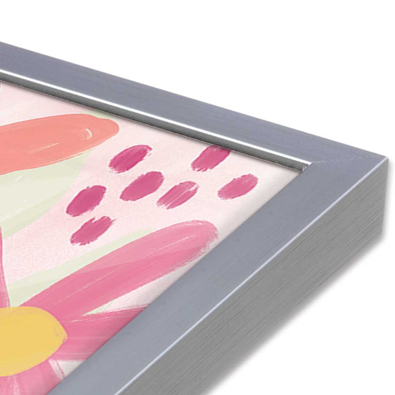 «Best Mom Ever» par Lisa Larson, reproduction d'art, L 24 po x H 32 po, Argent, Impression encadrée