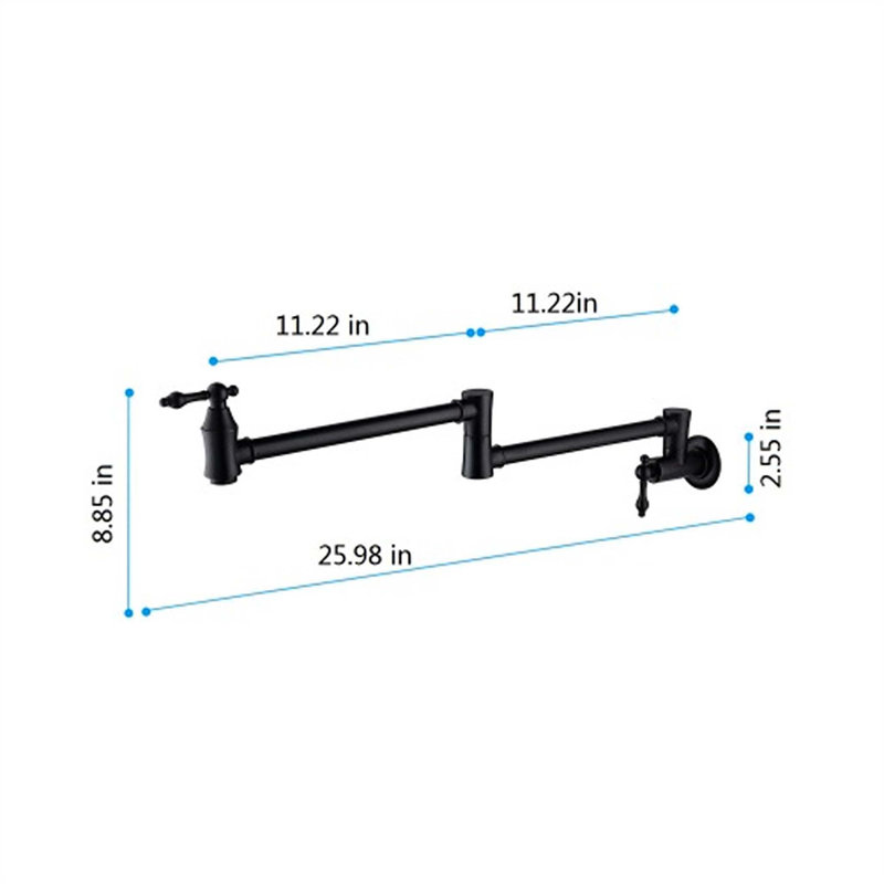 Red Cloud Kitchen Faucet, Matte Black