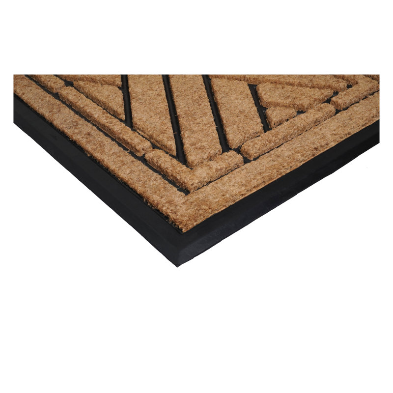 Tapis d'entrée antidérapant pour l'extérieur, L 24 po x L 36 po