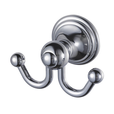 Allure Double Wall Mounted Towel Hook
