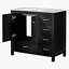 Meuble-lavabo 36 po avec lavabo en céramique-102479151