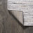 Loom Modern Strie' Gray/Black Rug-531861566