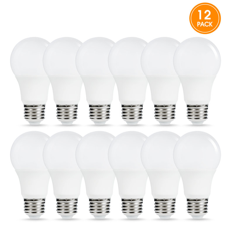 Ampoule à DEL 40 W A19 à intensité variable de 40 W avec culot blanc (2700K) E26 / moyenne (standard), 5000 K