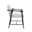 Chaise avec accoudoirs rembourrée Sorine-1790507198