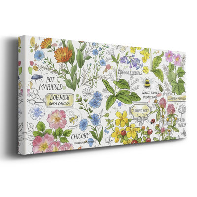 Toile tendue avec châssis horizontal Hicat Garden