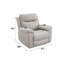 Fauteuil inclinable électrique en microfibre Chriki-1167380126
