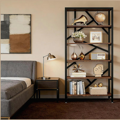 Versatile Shelf Display,Sturdy Bookshelf,Modern Bookcase