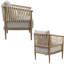 Fauteuil Braid, fauteuil d'appoint moderne pour le salon