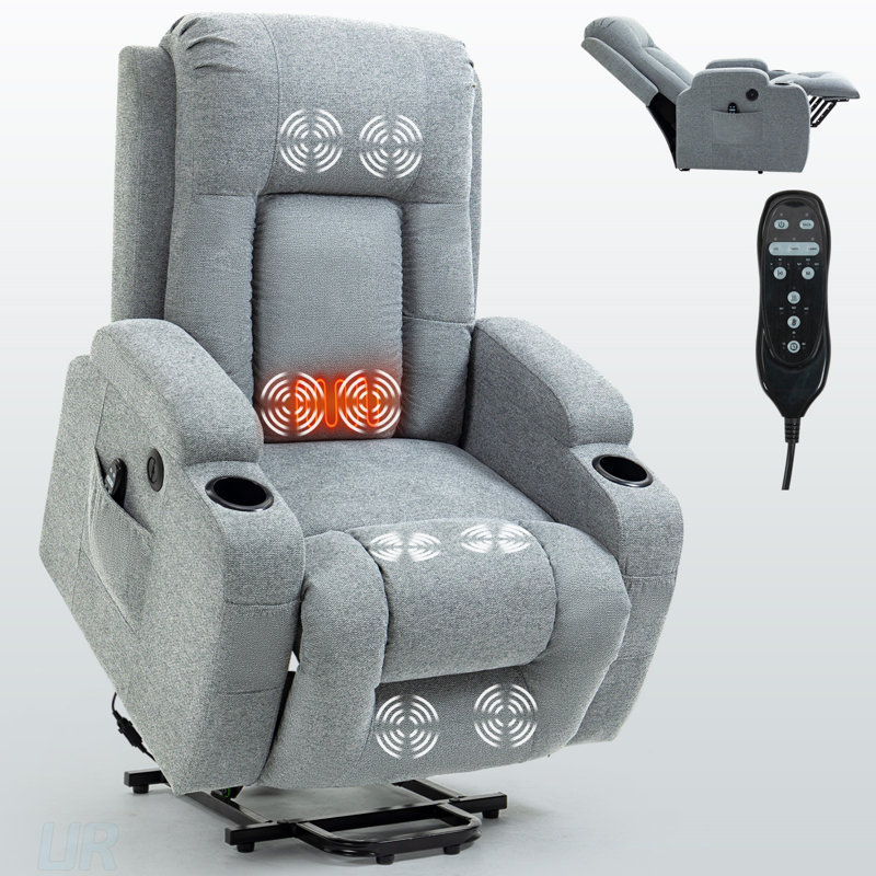 Fauteuil inclinable électrique à moteur Infinity Position, Gris