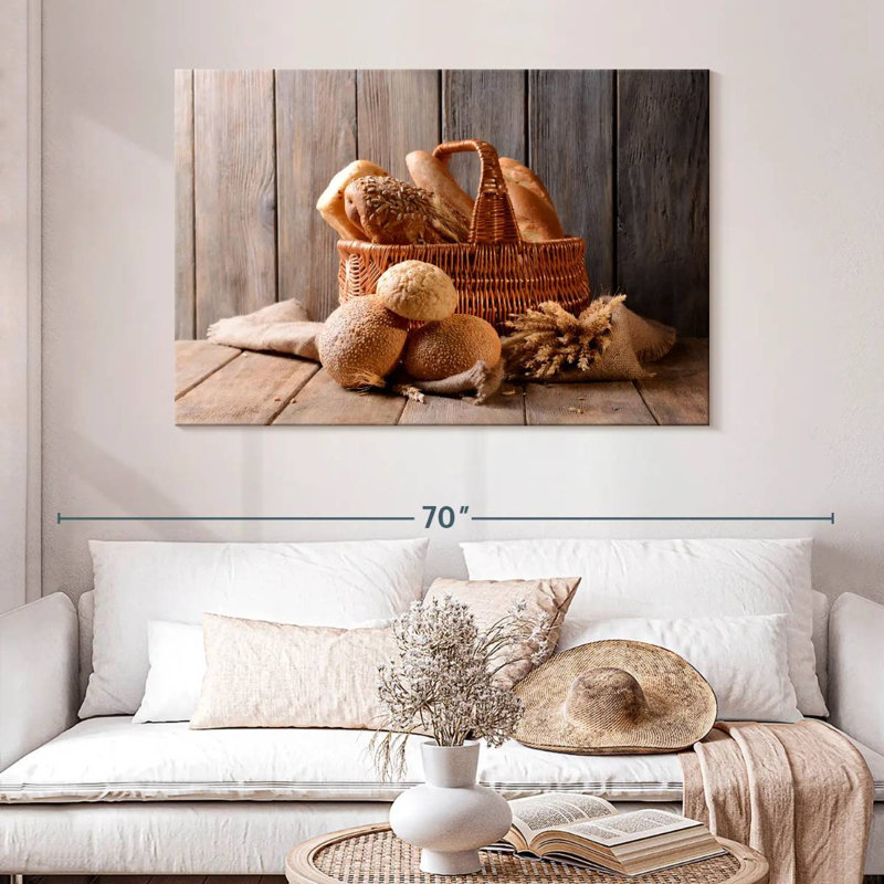 Yarlin Bread Picnic Time, 32" H x 48" W
