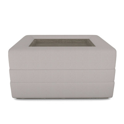 Boyden Ottoman with Wood Tray