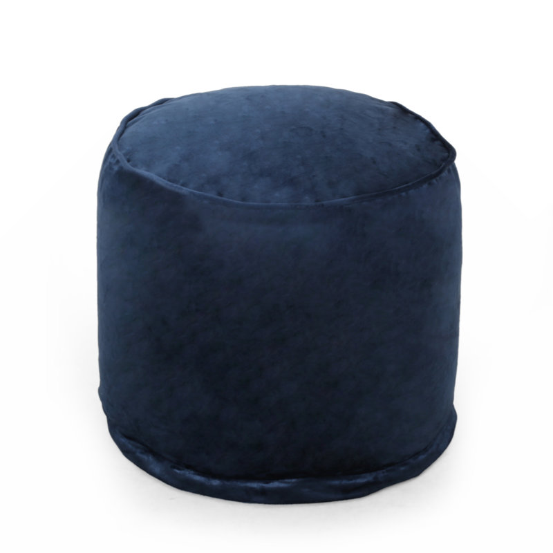 Velvet Pouf