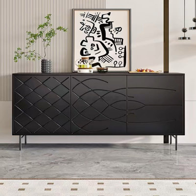Buffet rétro lumière de luxe